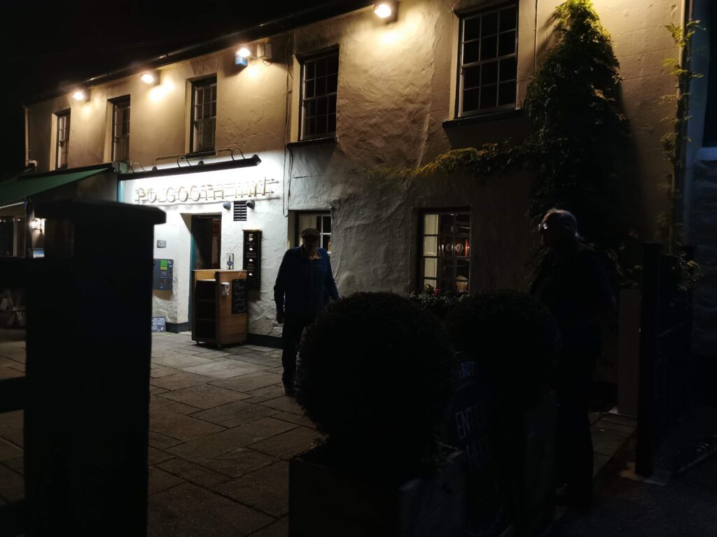 Polgooth at night